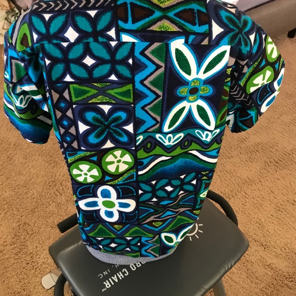 Vintage 1960’s Pomaré-Tahiti Bark Cloth Mens Large - Picture 2 of 4